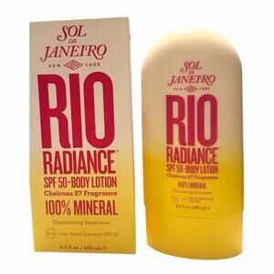 Sol de Janeiro Rio Radiance Body Lotion SPF 50 6.7 fl Oz, Cheirosa 87 Fragrance